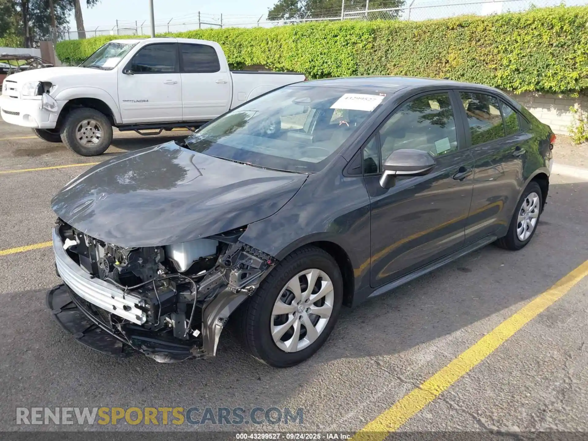 2 Photograph of a damaged car JTDBCMFE7S3110345 TOYOTA COROLLA 2025