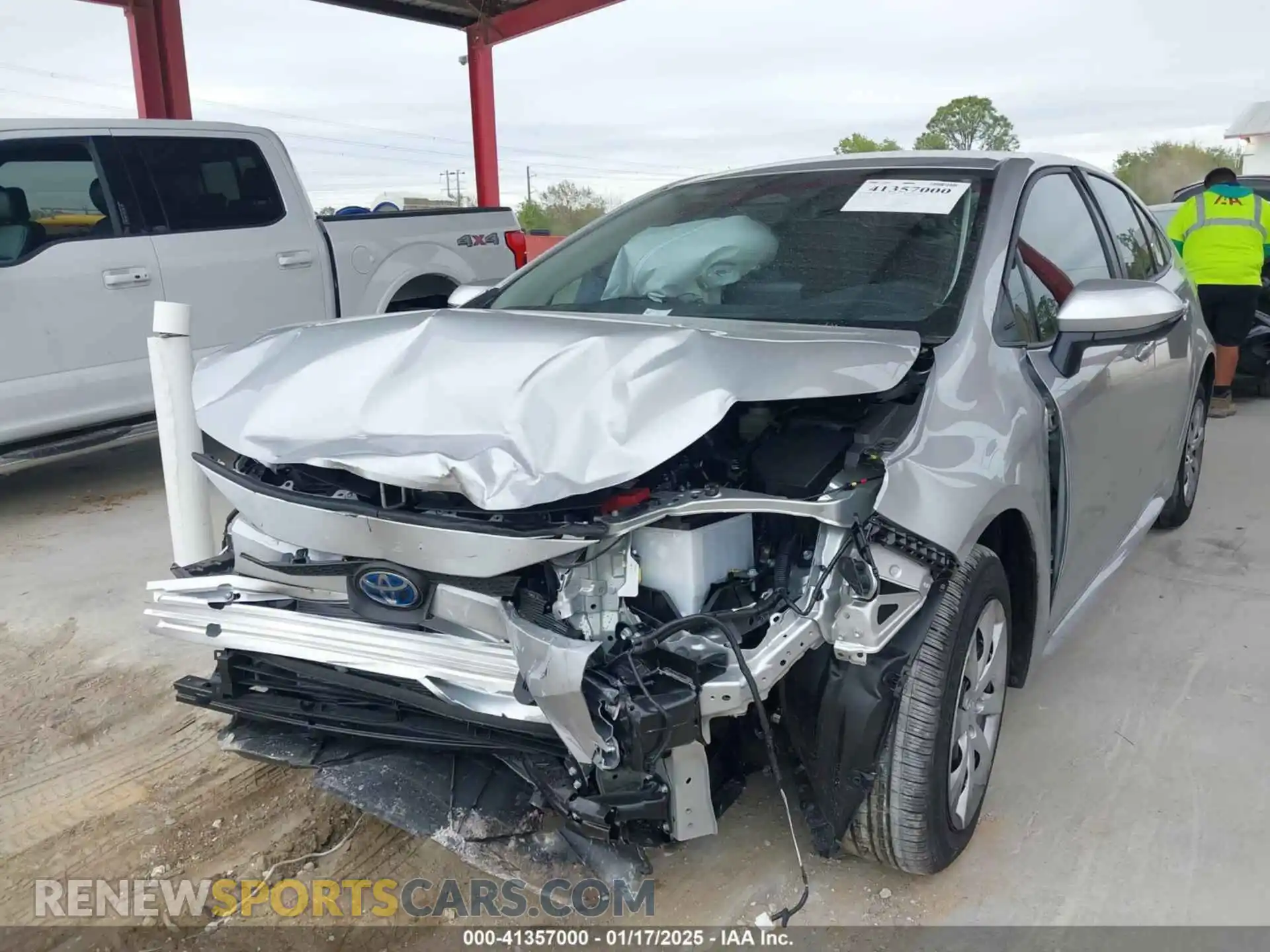 2 Photograph of a damaged car JTDBCMFE9SJ041069 TOYOTA COROLLA 2025