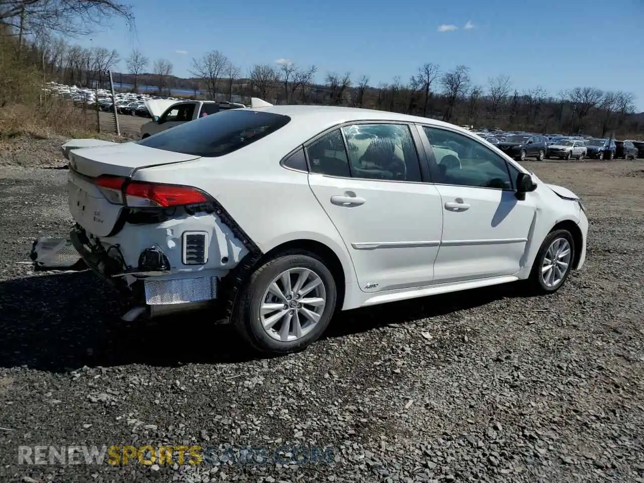 3 Photograph of a damaged car JTDBDMHE0S3017452 TOYOTA COROLLA 2025