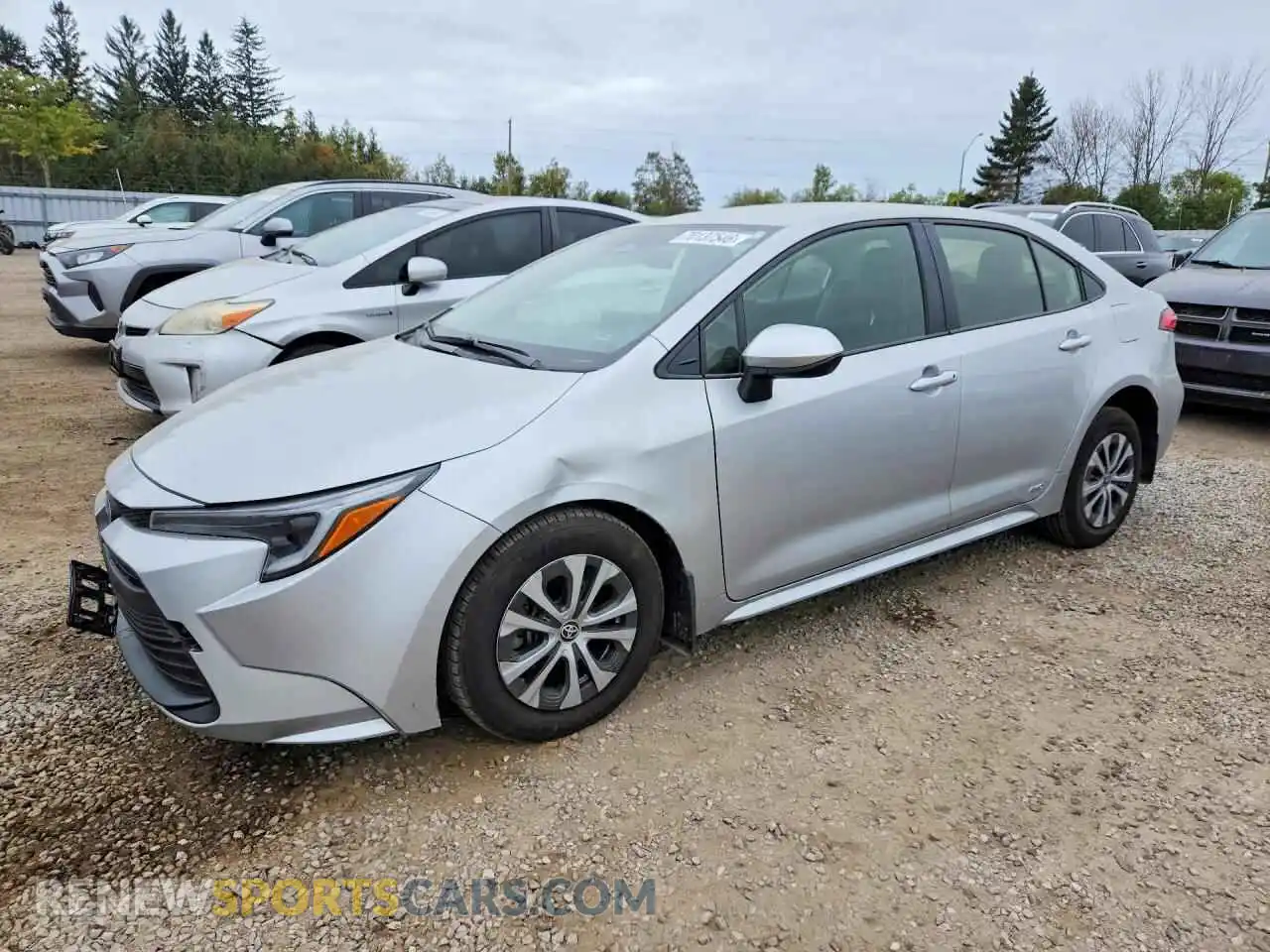 1 Photograph of a damaged car JTDBDMHE0S3024949 TOYOTA COROLLA 2025
