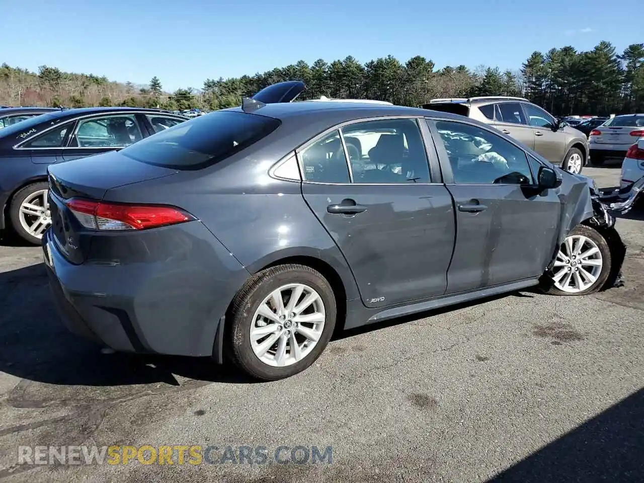 3 Photograph of a damaged car JTDBDMHE1S3016696 TOYOTA COROLLA 2025