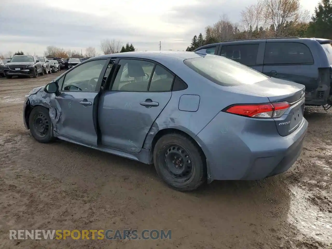 2 Photograph of a damaged car JTDBDMHE1S3018352 TOYOTA COROLLA 2025