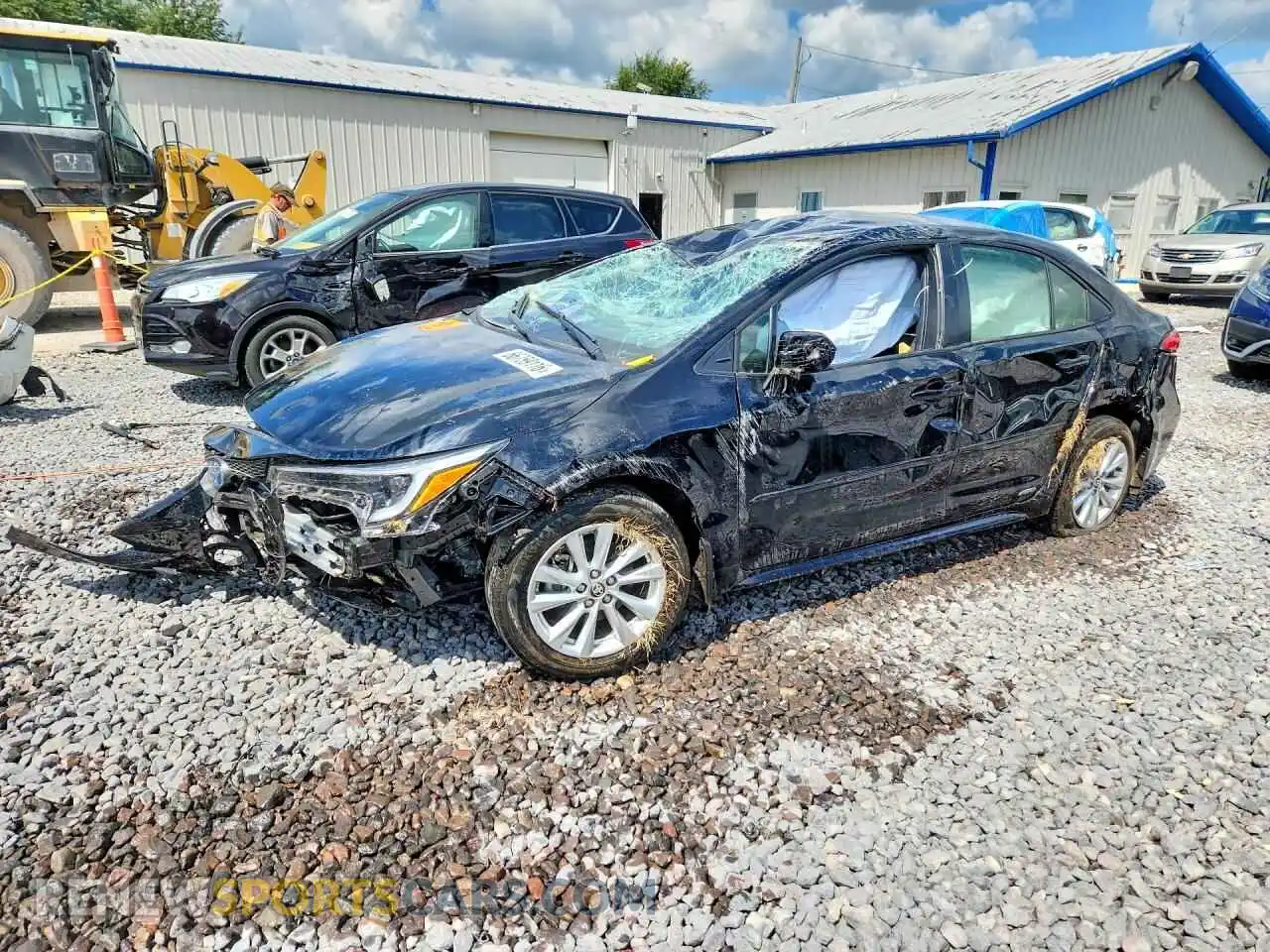 1 fotografías del automóvil dañado JTDBDMHE2SJ013754 TOYOTA COROLLA 2025