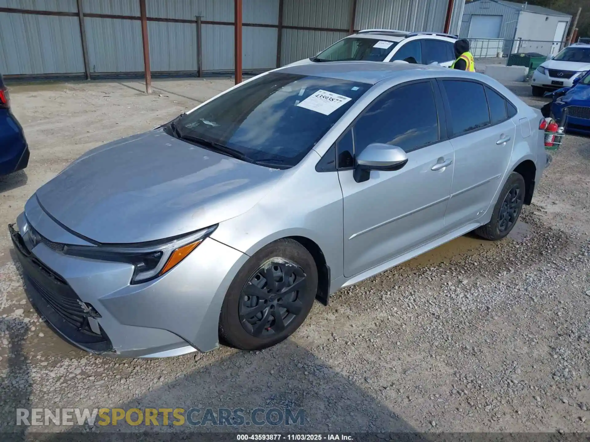 2 Photograph of a damaged car JTDBDMHE3S3021110 TOYOTA COROLLA 2025