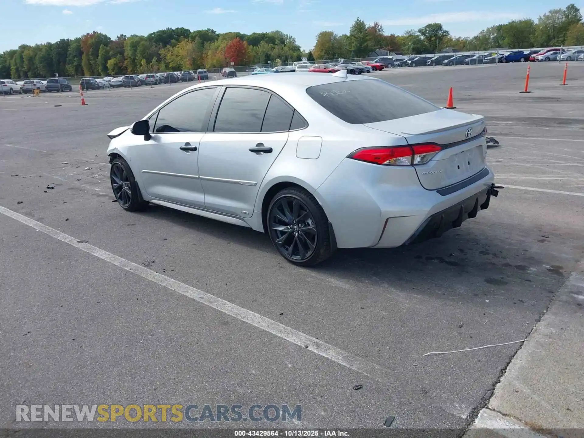 3 Photograph of a damaged car JTDBDMHE3S3025481 TOYOTA COROLLA 2025