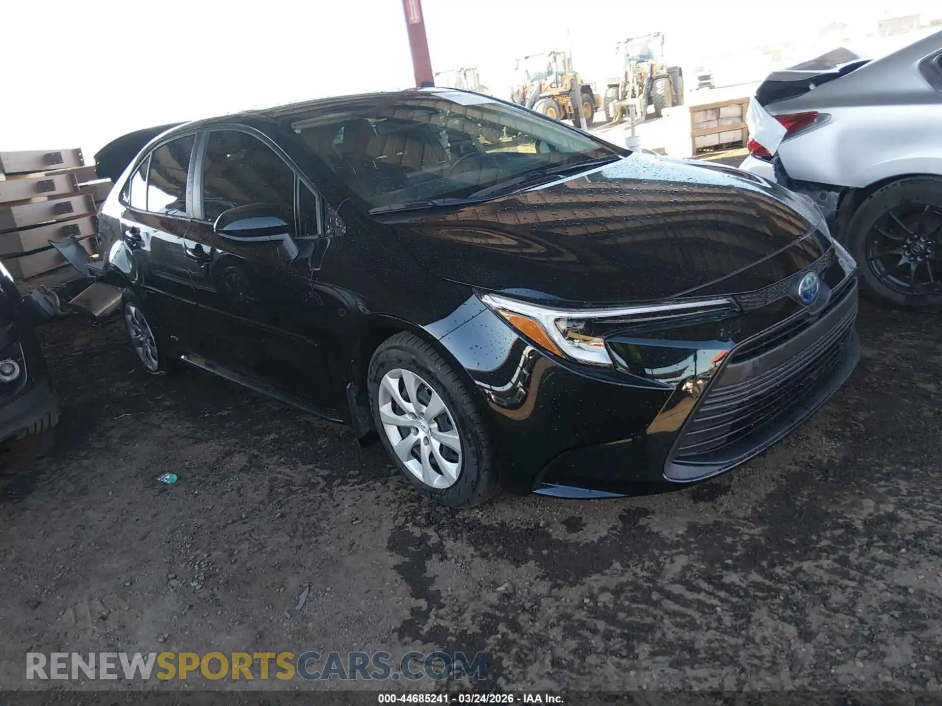 1 Photograph of a damaged car JTDBDMHE4S3019320 TOYOTA COROLLA 2025