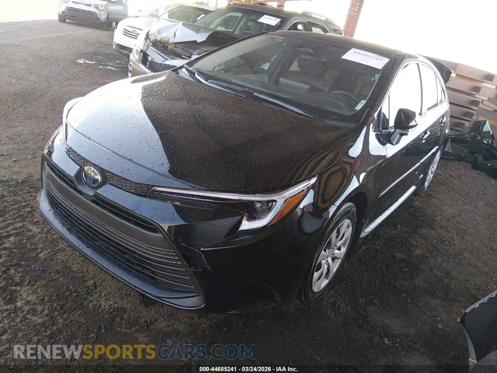 2 Photograph of a damaged car JTDBDMHE4S3019320 TOYOTA COROLLA 2025