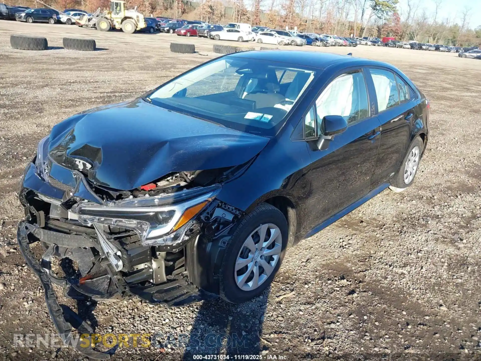 2 Photograph of a damaged car JTDBDMHE4S3024002 TOYOTA COROLLA 2025