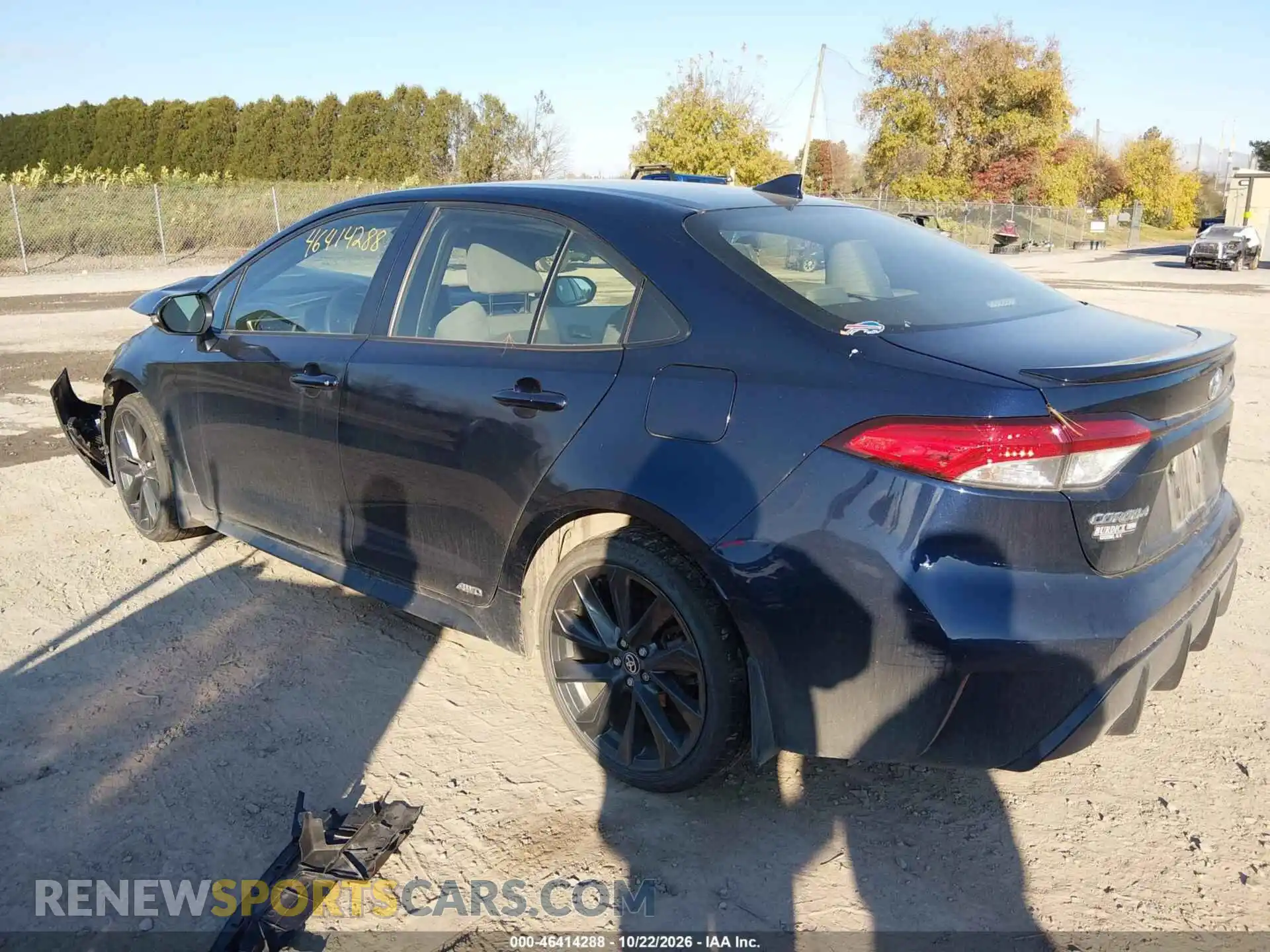 3 Photograph of a damaged car JTDBDMHE5S3018788 TOYOTA COROLLA 2025