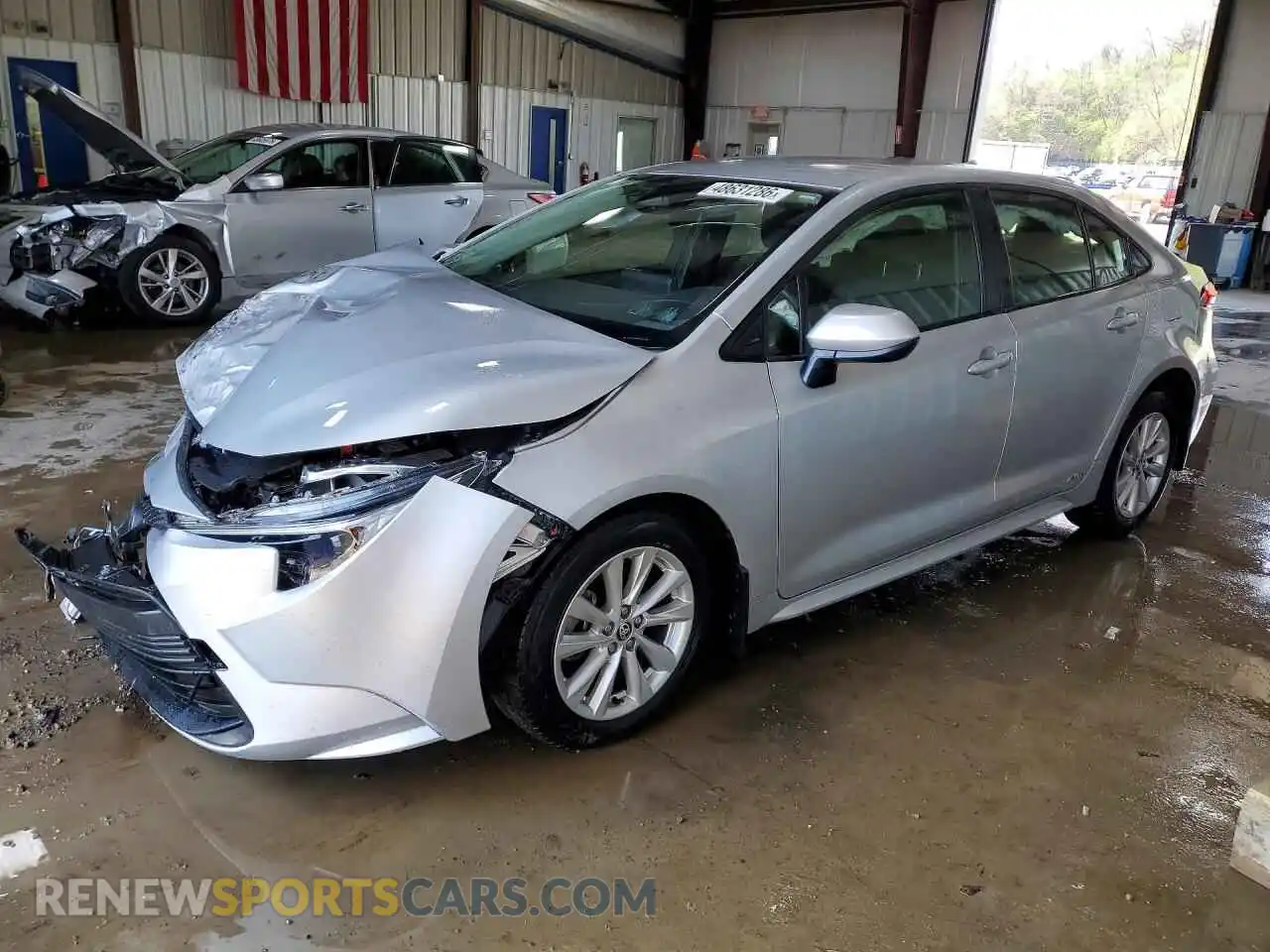 1 fotografías del automóvil dañado JTDBDMHE5S3019617 TOYOTA COROLLA 2025
