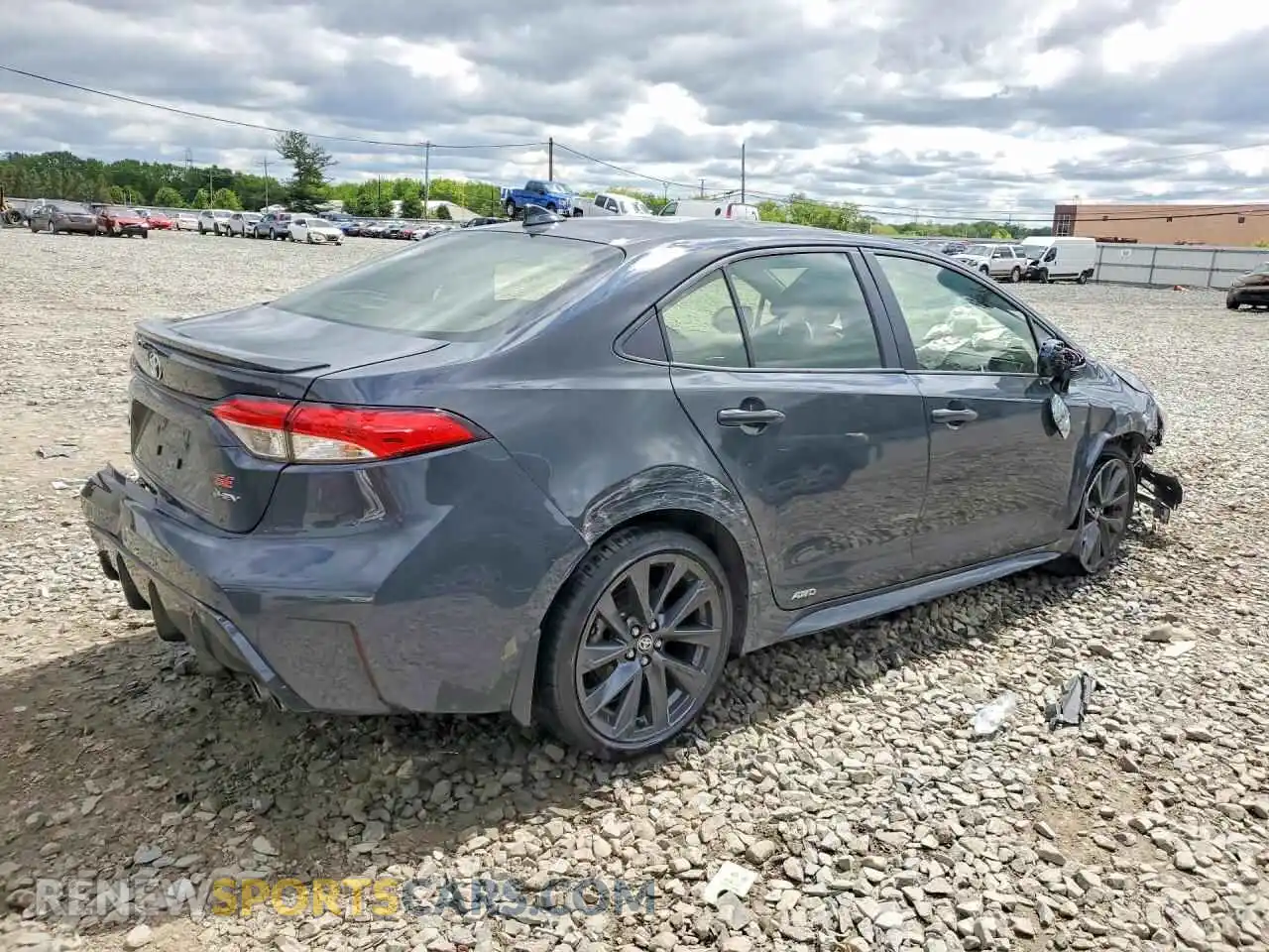 3 Photograph of a damaged car JTDBDMHE5S3025577 TOYOTA COROLLA 2025