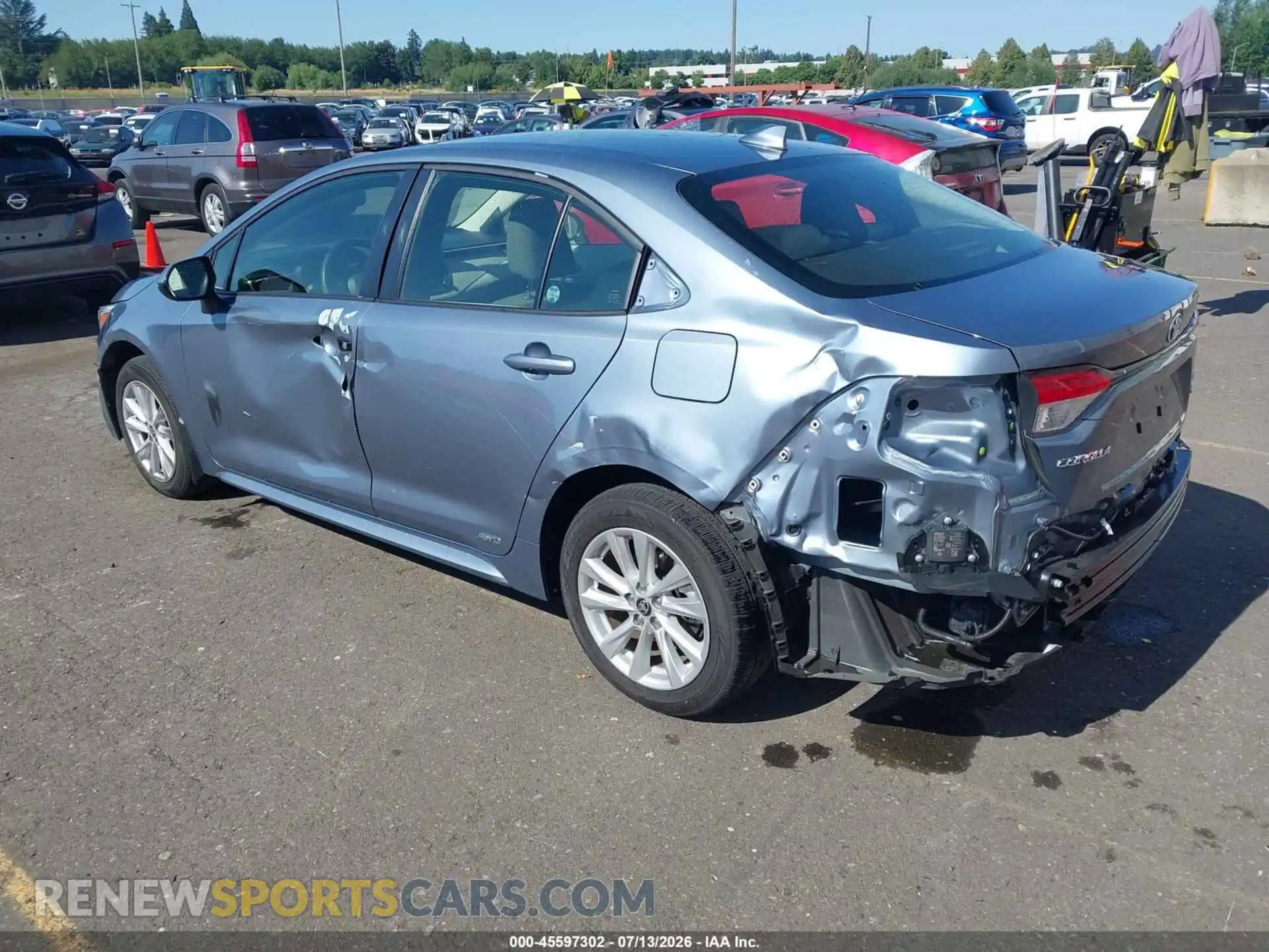 3 Photograph of a damaged car JTDBDMHE5SJ013604 TOYOTA COROLLA 2025