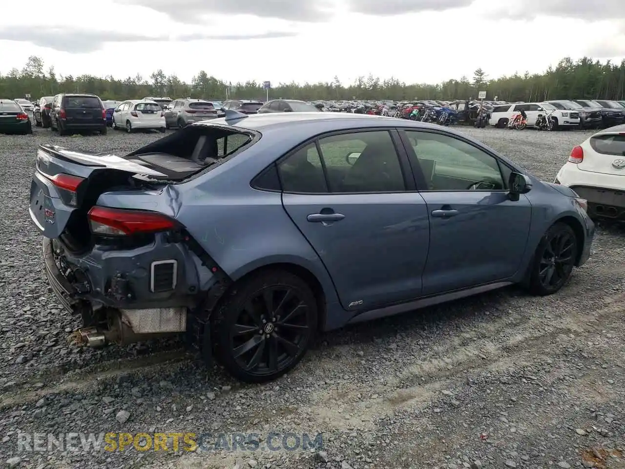 3 Photograph of a damaged car JTDBDMHE8S3023192 TOYOTA COROLLA 2025