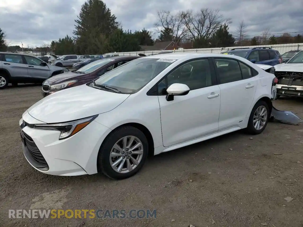 1 Photograph of a damaged car JTDBDMHE9S3018079 TOYOTA COROLLA 2025