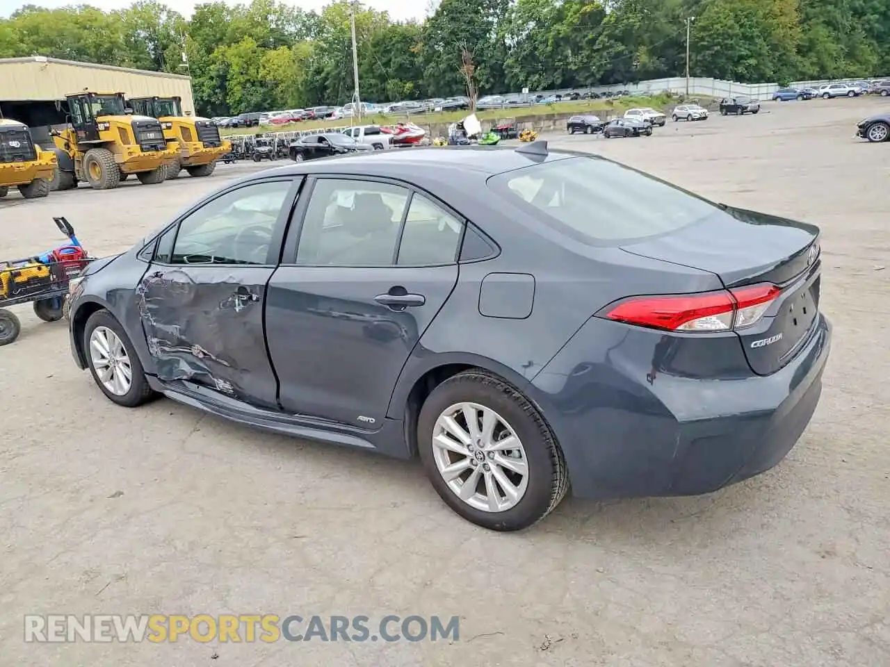 2 fotografías del automóvil dañado JTDBDMHEXS3022139 TOYOTA COROLLA 2025