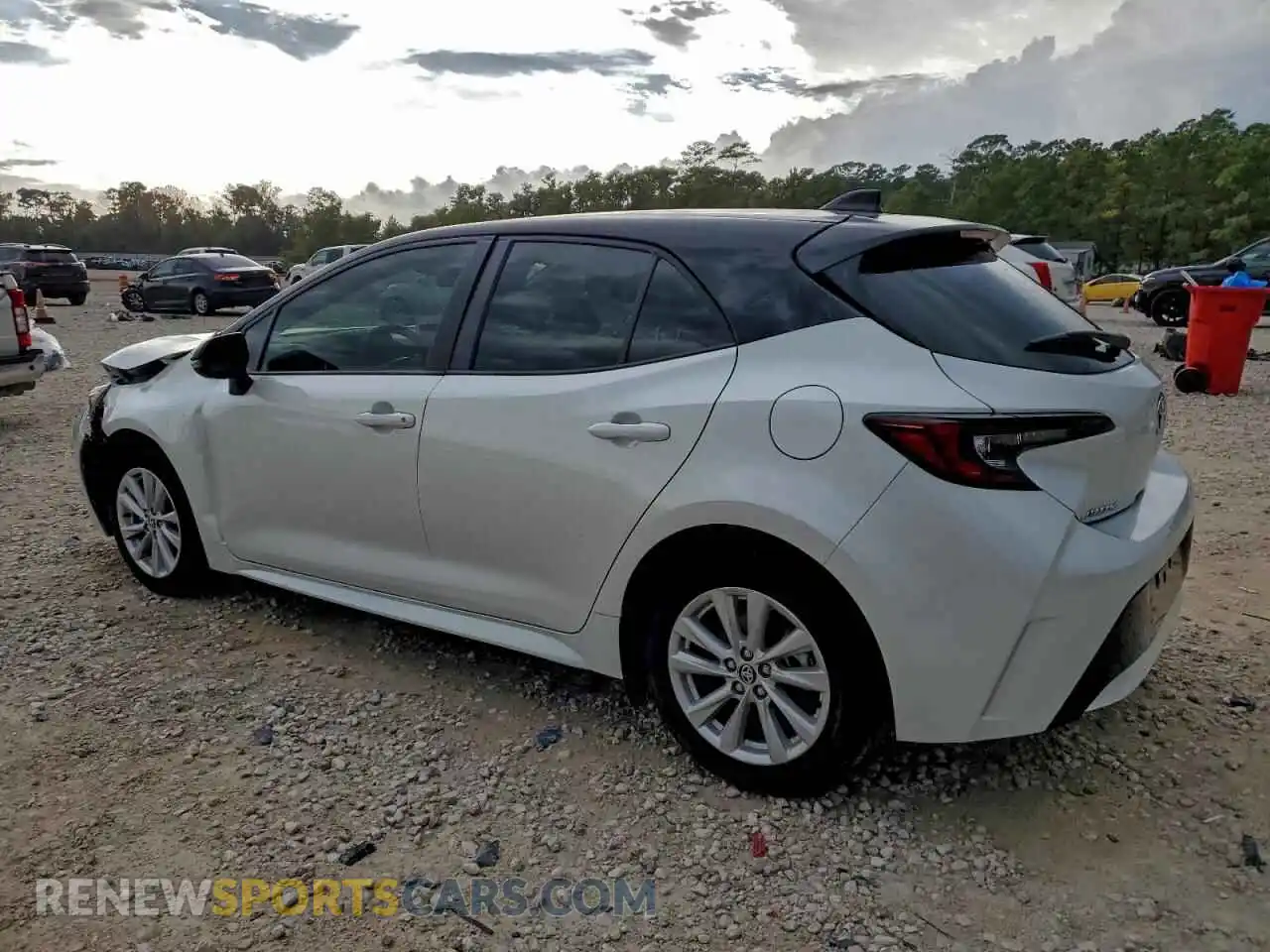 2 Photograph of a damaged car JTND4MBEXS3242409 TOYOTA COROLLA 2025