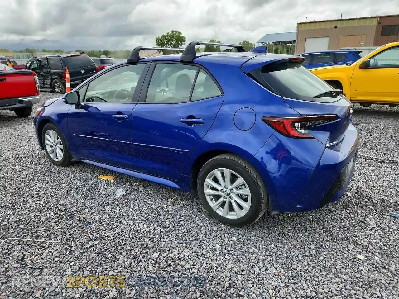 2 Photograph of a damaged car JTND4MBEXS3246752 TOYOTA COROLLA 2025