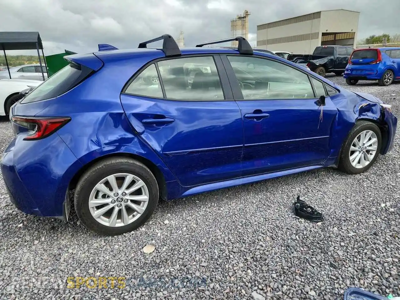 3 Photograph of a damaged car JTND4MBEXS3246752 TOYOTA COROLLA 2025