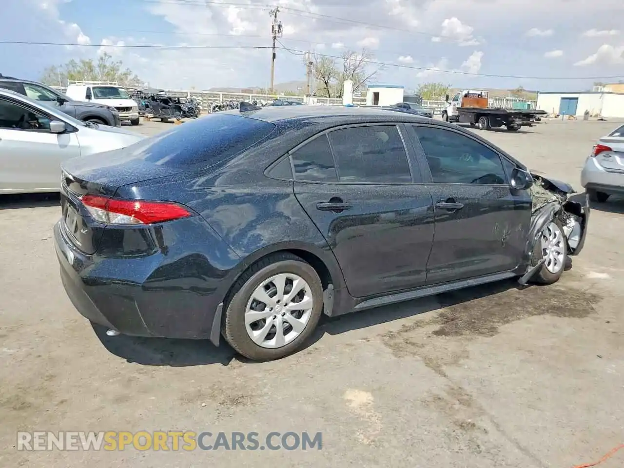 3 fotografías del automóvil dañado 5YFB4MDE6TP361978 TOYOTA COROLLA 2026