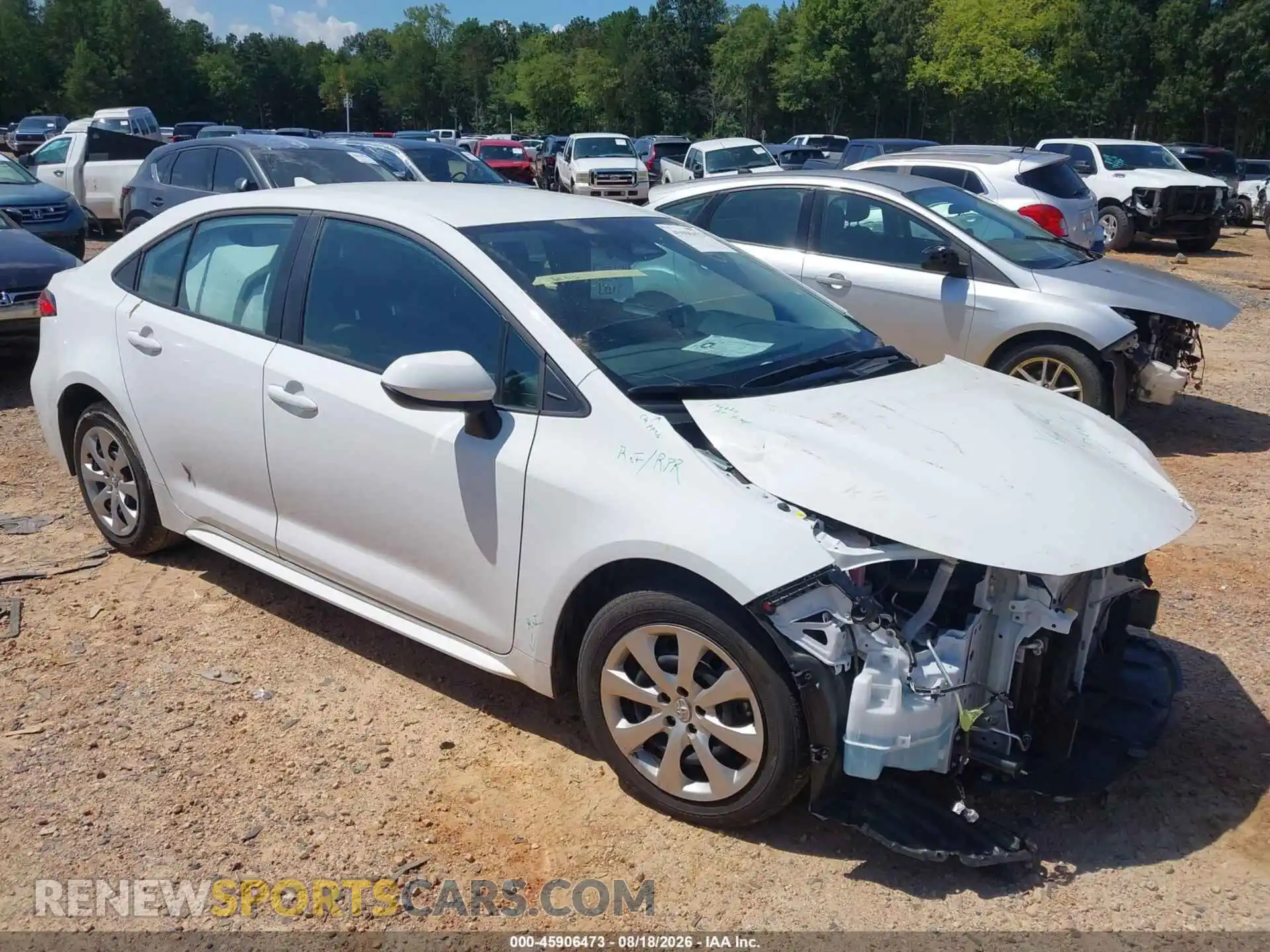 1 Photograph of a damaged car 5YFB4MDEXTP384616 TOYOTA COROLLA 2026