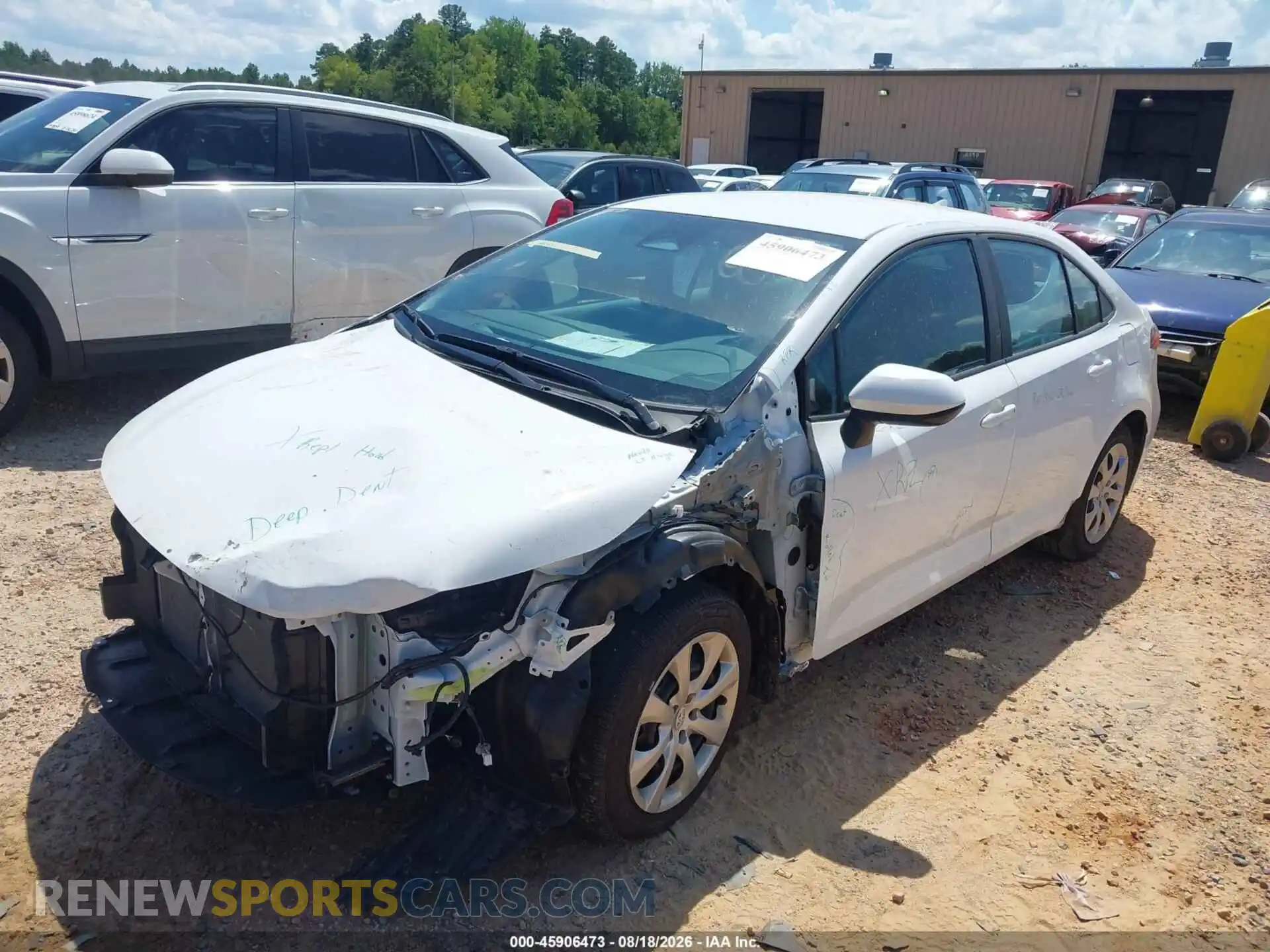 2 Photograph of a damaged car 5YFB4MDEXTP384616 TOYOTA COROLLA 2026