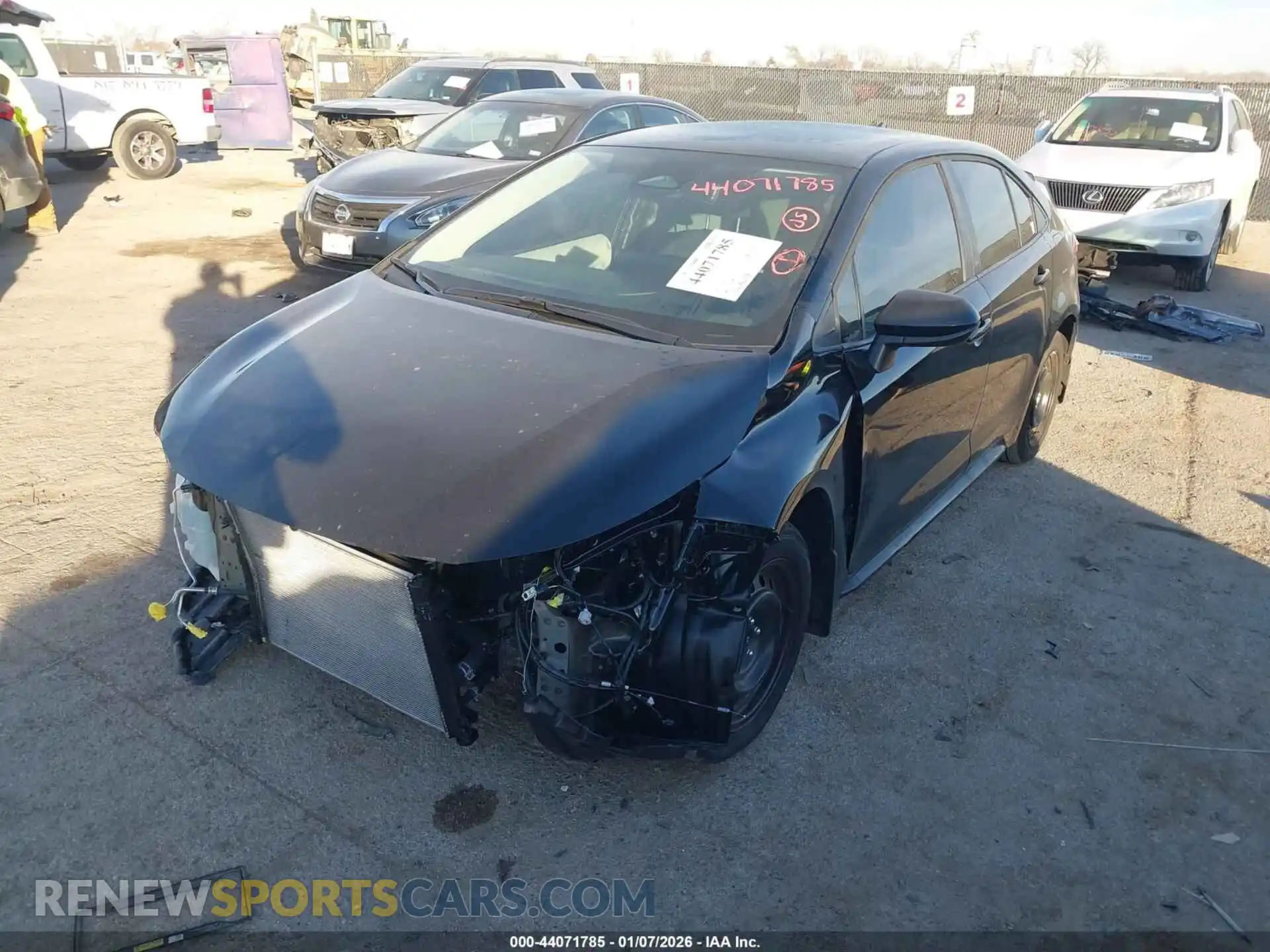 2 Photograph of a damaged car 5YFB4MDEXTP384700 TOYOTA COROLLA 2026