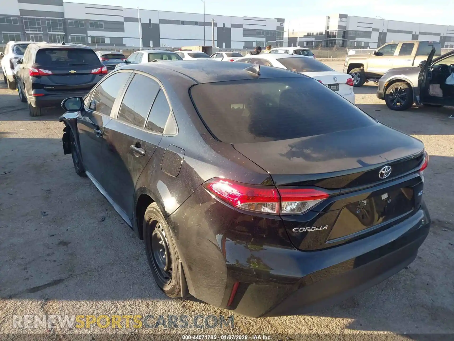 3 Photograph of a damaged car 5YFB4MDEXTP384700 TOYOTA COROLLA 2026