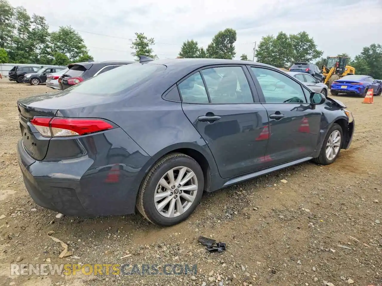 3 fotografías del automóvil dañado 5YFB4MDEXTP396328 TOYOTA COROLLA 2026