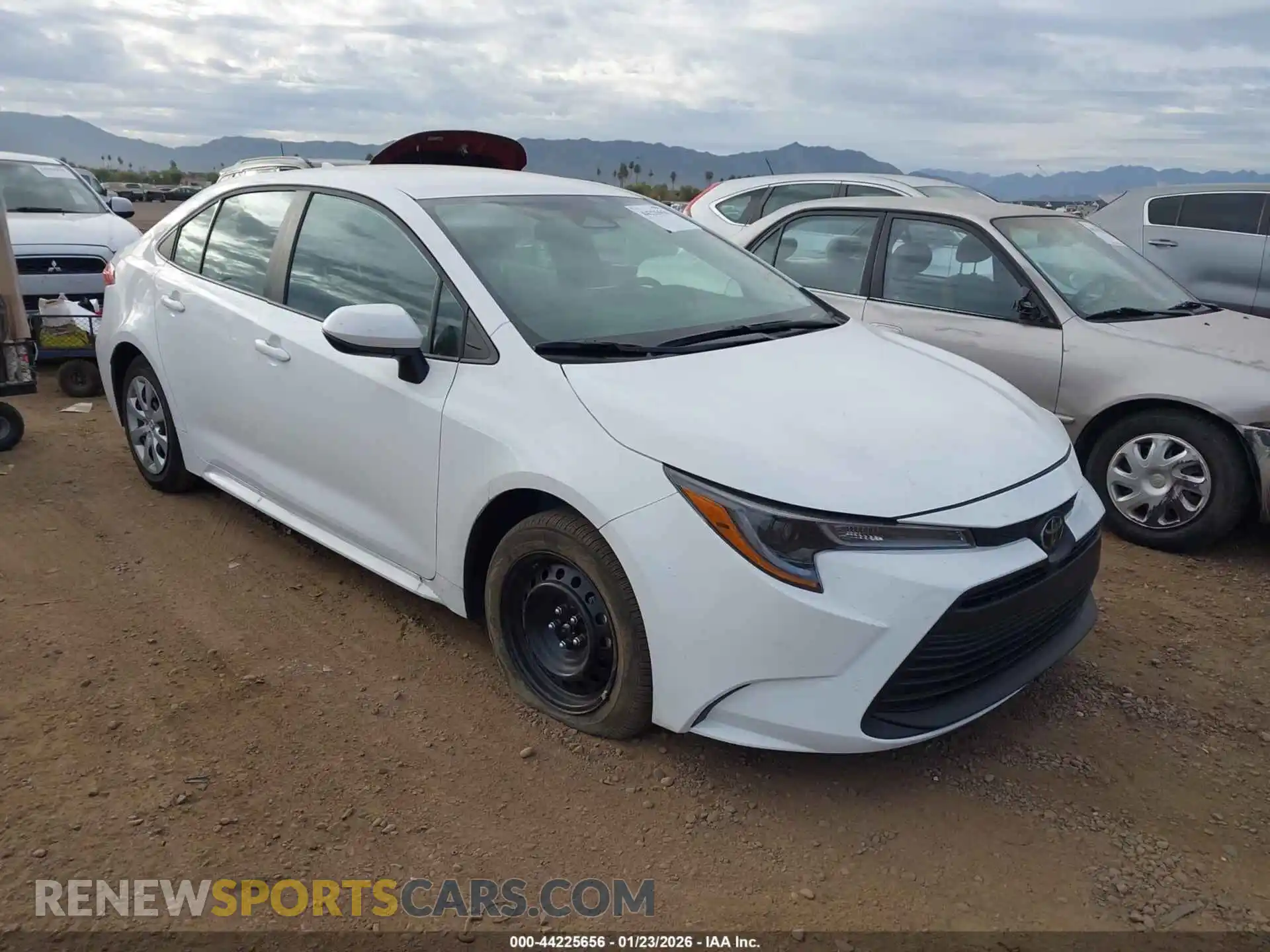 1 fotografías del automóvil dañado 5YFB4MDEXTP408221 TOYOTA COROLLA 2026
