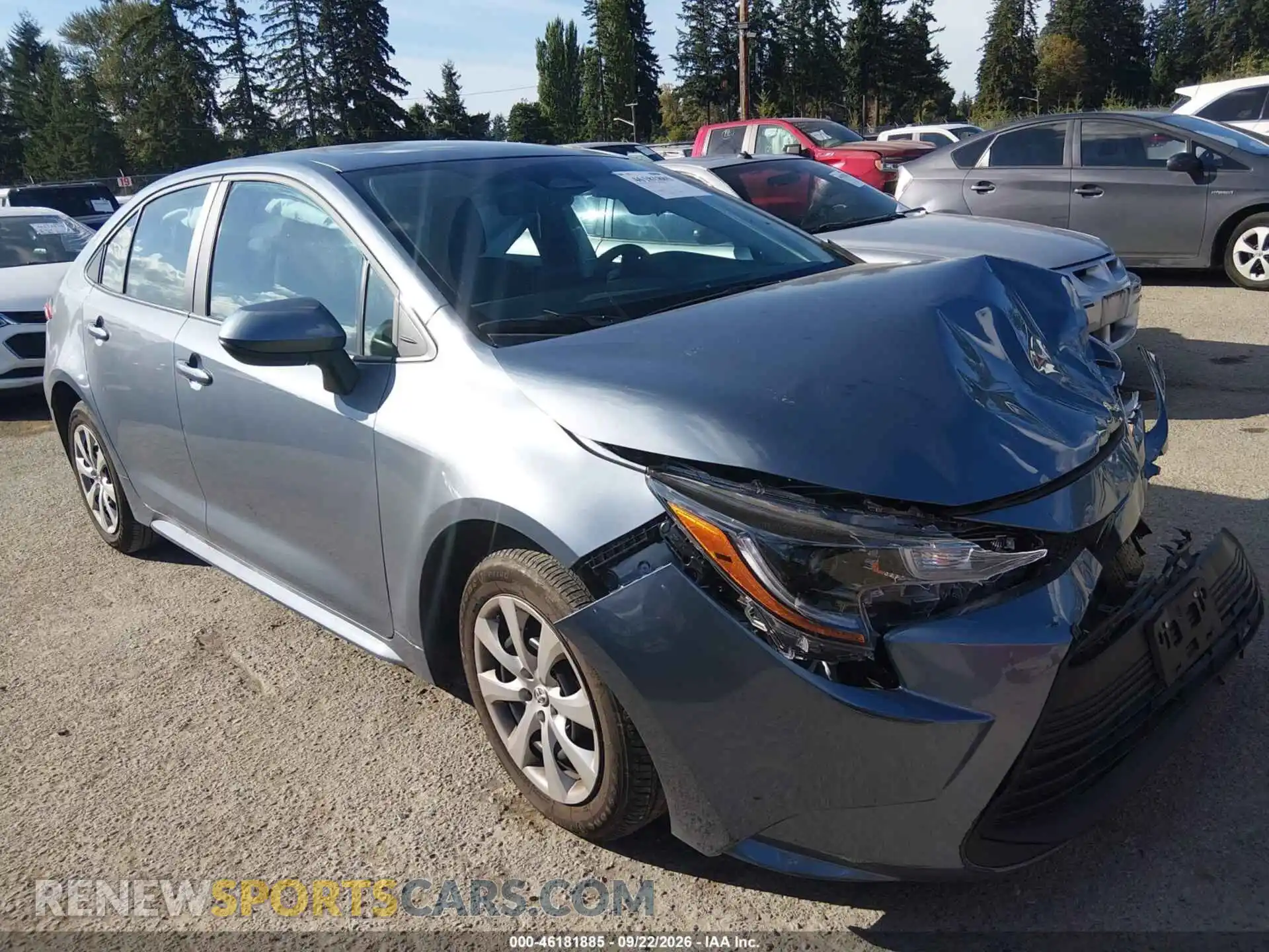 1 Photograph of a damaged car 5YFB4MDEXTP425844 TOYOTA COROLLA 2026