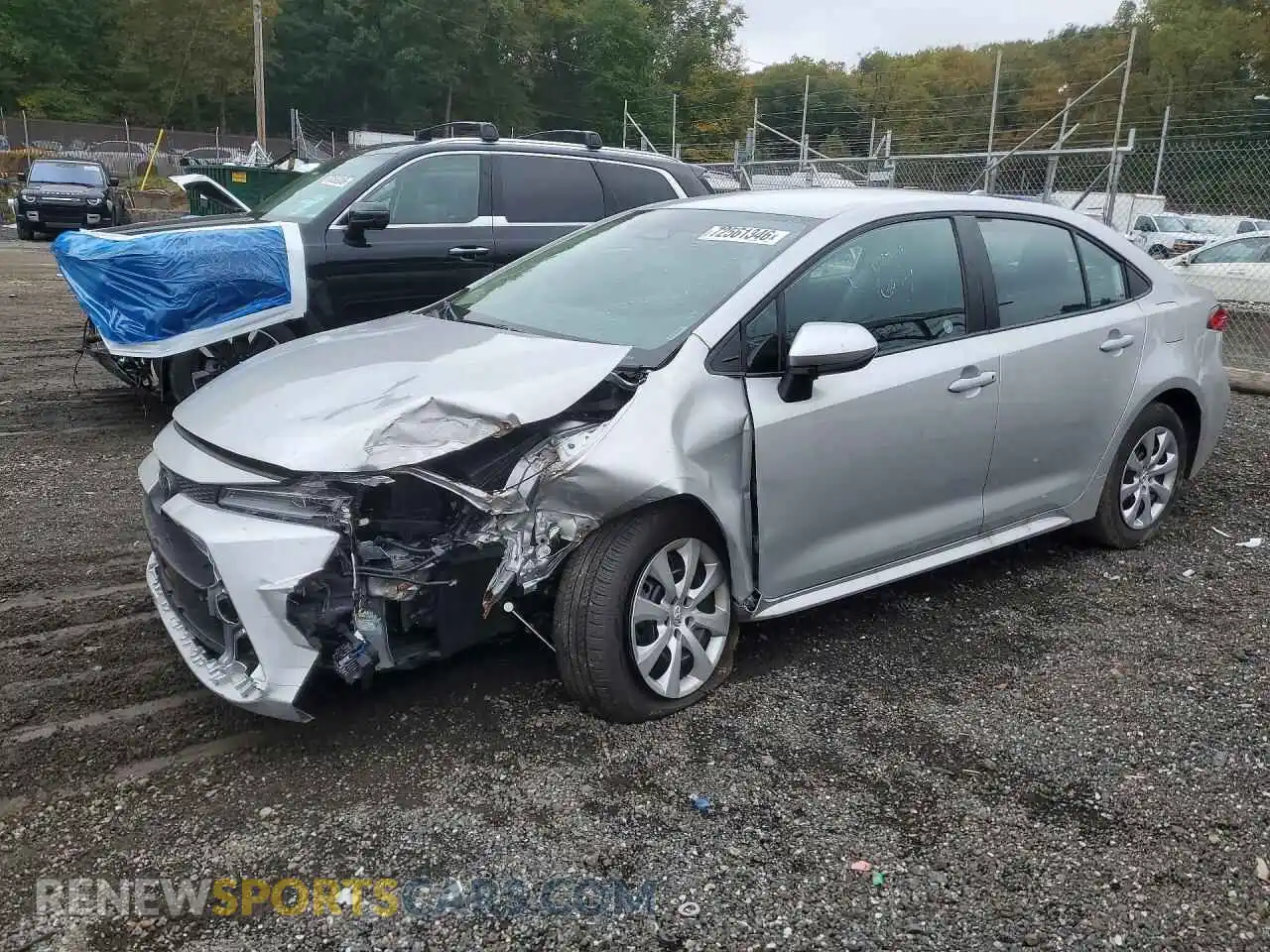 1 Photograph of a damaged car 5YFB4MDEXTP436732 TOYOTA COROLLA 2026