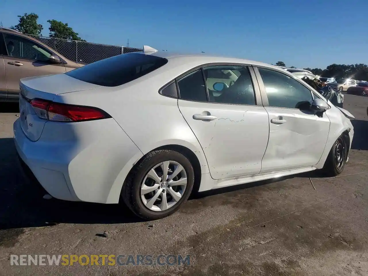 3 Photograph of a damaged car 5YFB4MDEXTP455961 TOYOTA COROLLA 2026