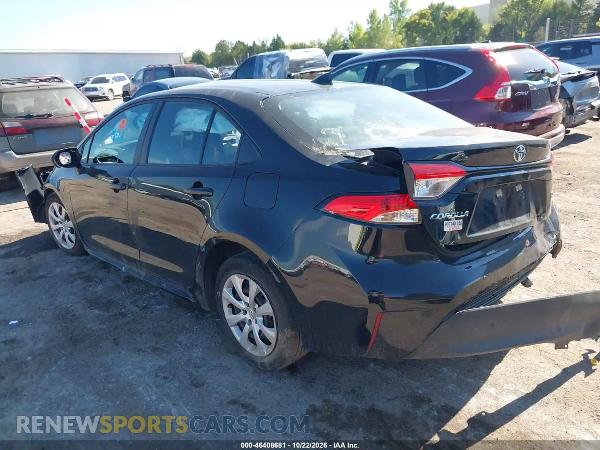 3 Photograph of a damaged car 5YFB4MDEXTP461856 TOYOTA COROLLA 2026
