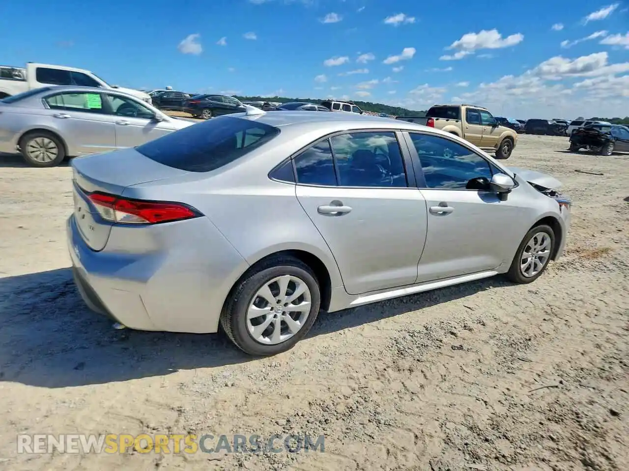 3 Photograph of a damaged car 5YFB4MDEXTP486269 TOYOTA COROLLA 2026