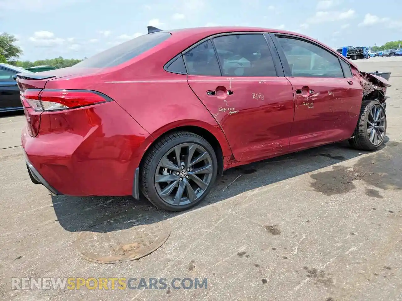 3 Photograph of a damaged car 5YFP4MCE1TP265070 TOYOTA COROLLA 2026