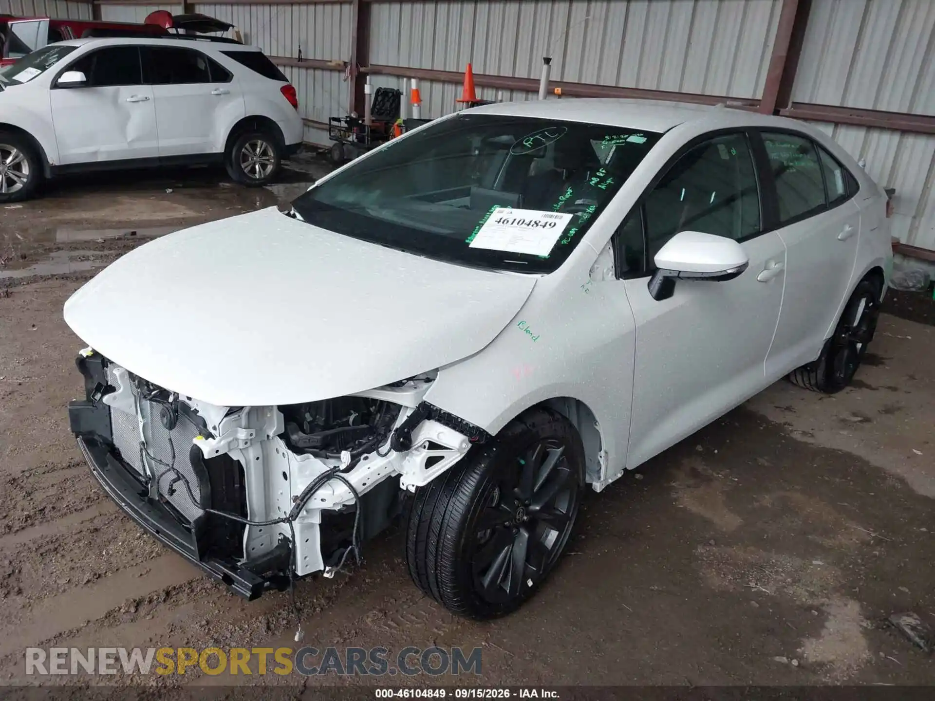 2 Photograph of a damaged car 5YFP4MCE3TP253065 TOYOTA COROLLA 2026