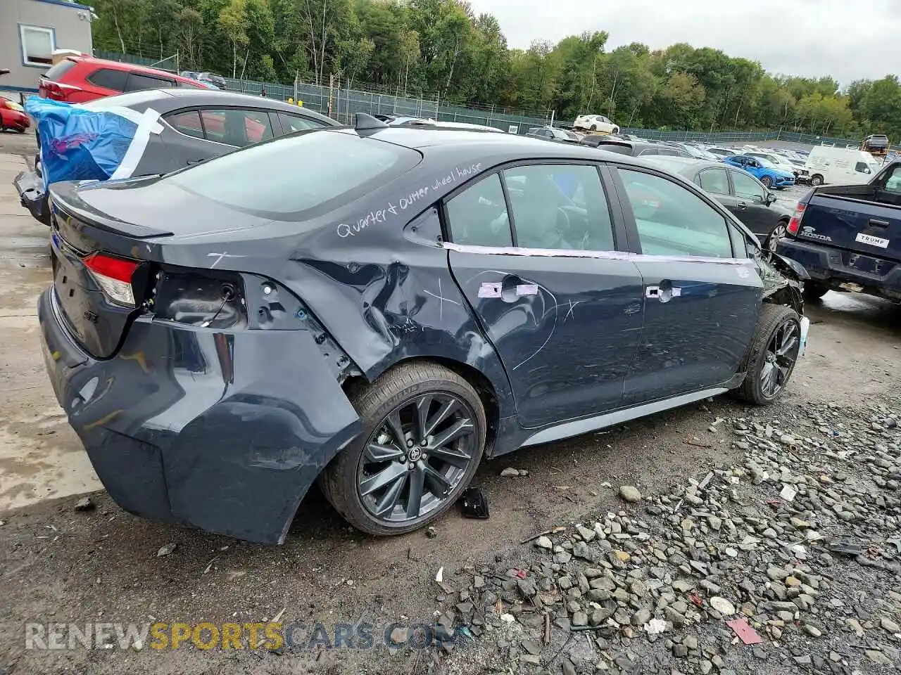 3 Photograph of a damaged car 5YFS4MCE2TP274936 TOYOTA COROLLA 2026