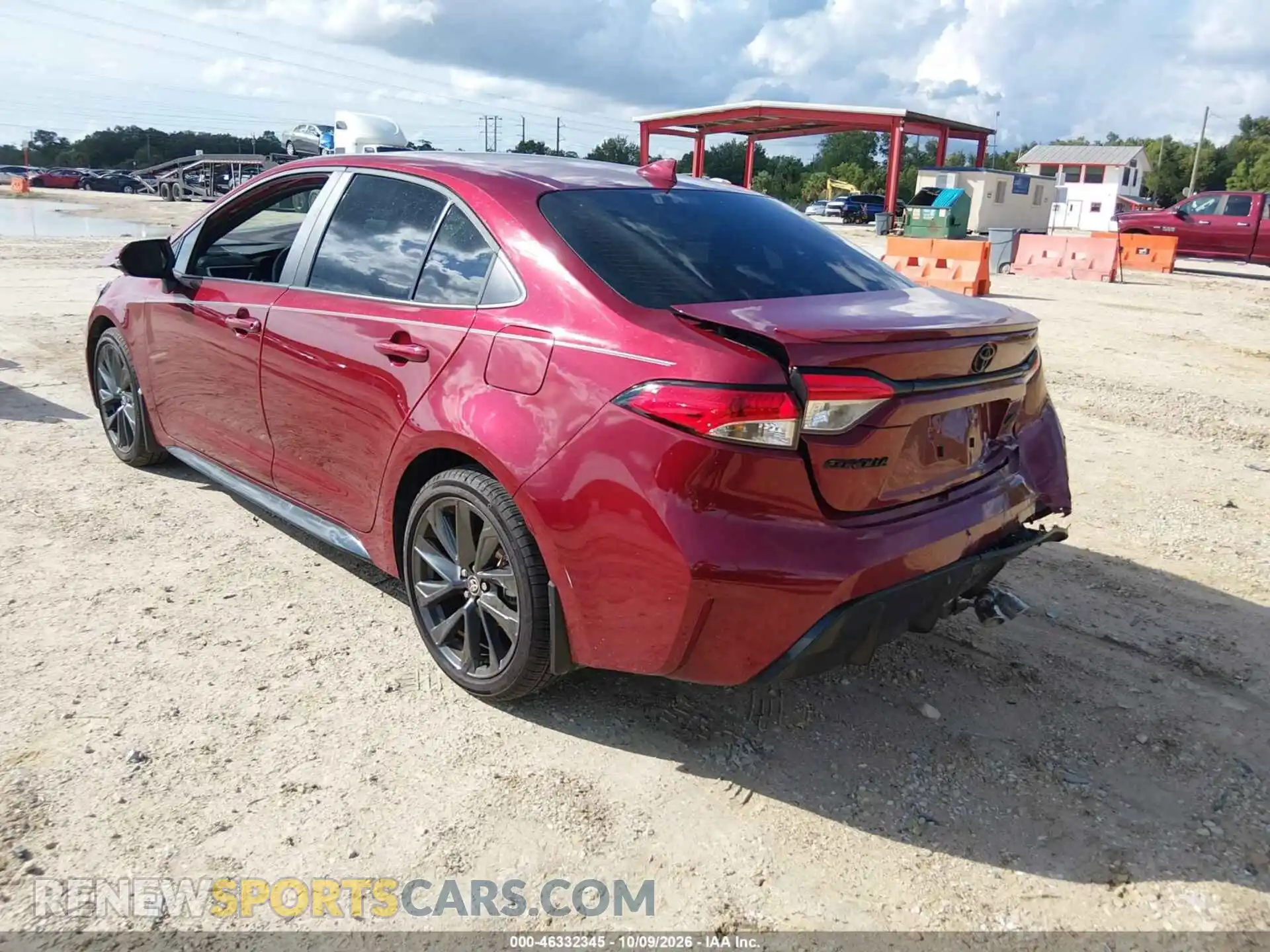 3 Photograph of a damaged car 5YFS4MCE8TP274150 TOYOTA COROLLA 2026