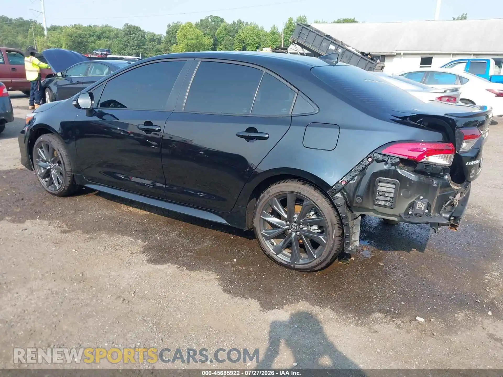 3 fotografías del automóvil dañado 5YFS4MCE8TP276271 TOYOTA COROLLA 2026