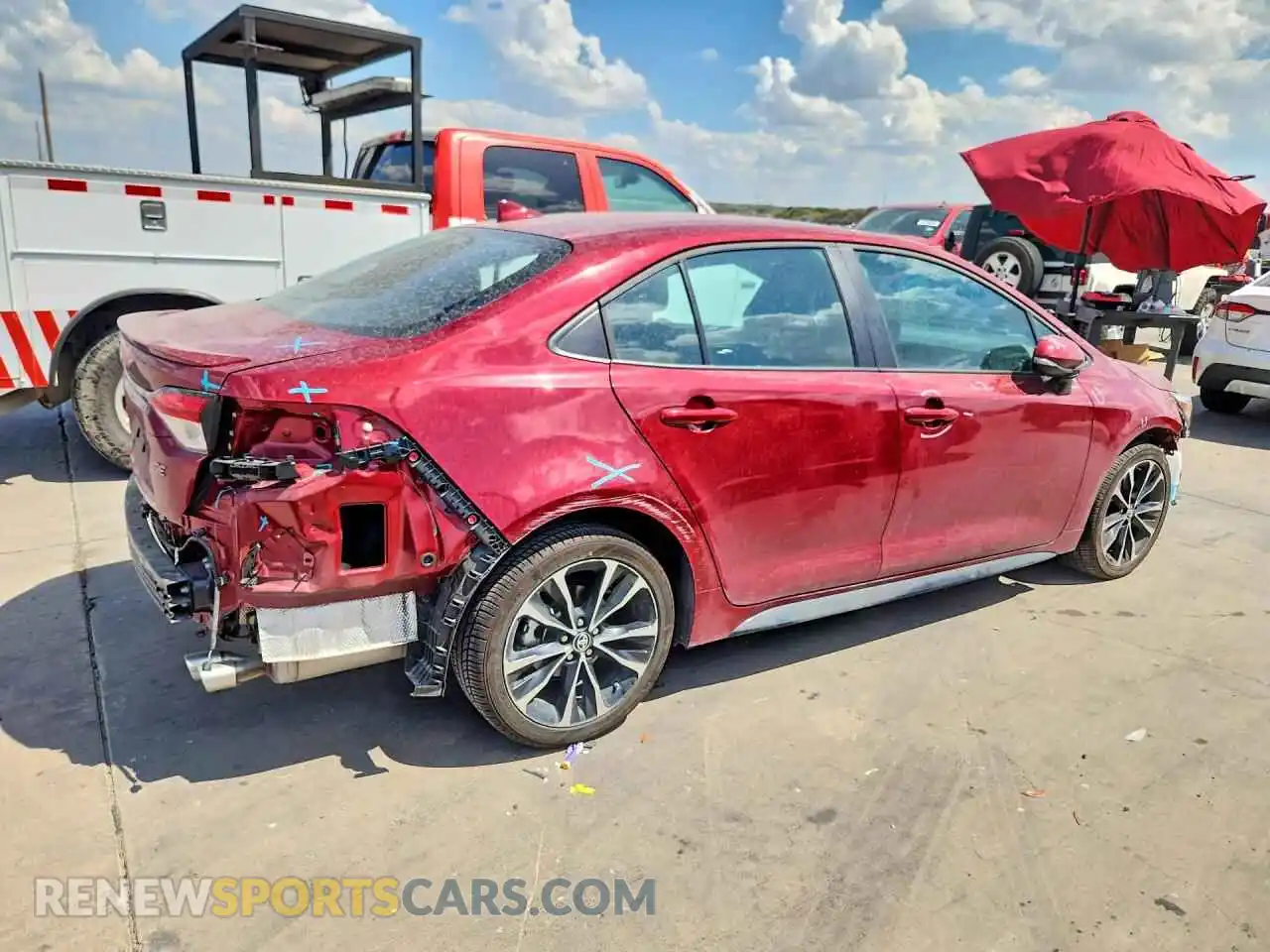 3 Photograph of a damaged car 5YFS4MCEXTP261898 TOYOTA COROLLA 2026