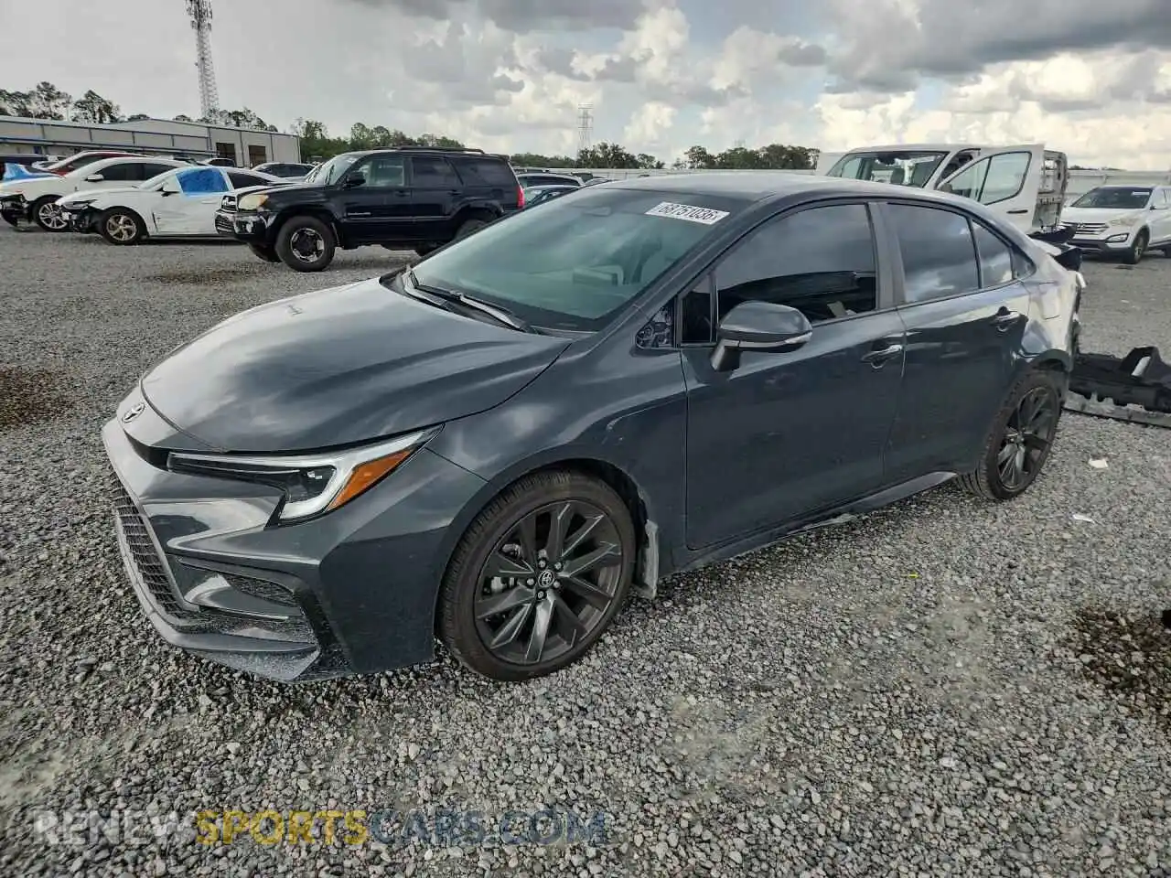 1 fotografías del automóvil dañado 5YFS4MCEXTP267815 TOYOTA COROLLA 2026