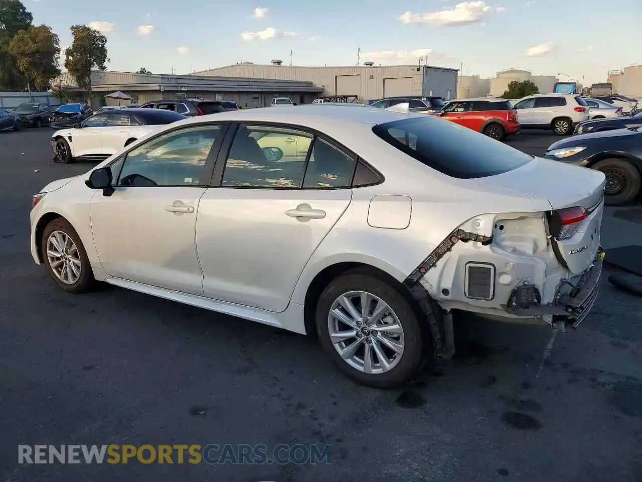 2 Photograph of a damaged car JTDB4MEE0T3042809 TOYOTA COROLLA 2026