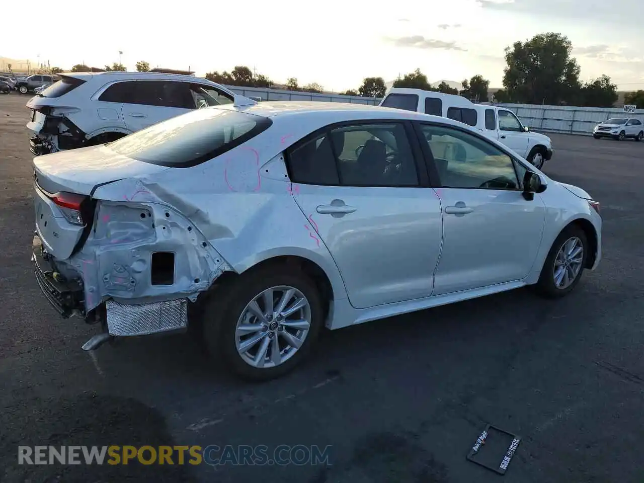 3 Photograph of a damaged car JTDB4MEE0T3042809 TOYOTA COROLLA 2026