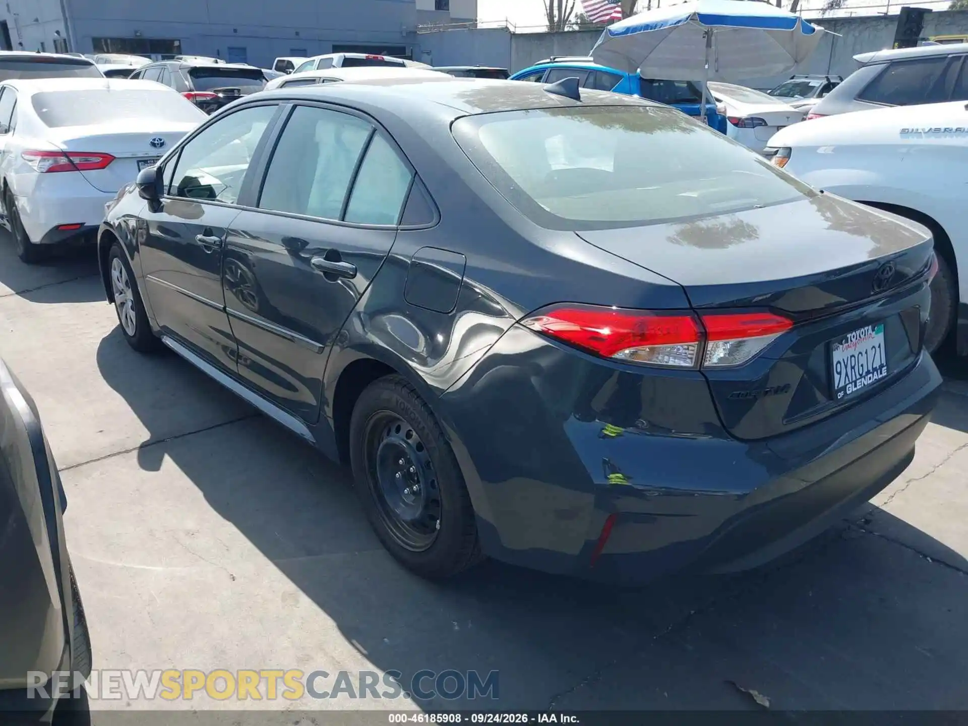 3 Photograph of a damaged car JTDB4MEE2T3040799 TOYOTA COROLLA 2026