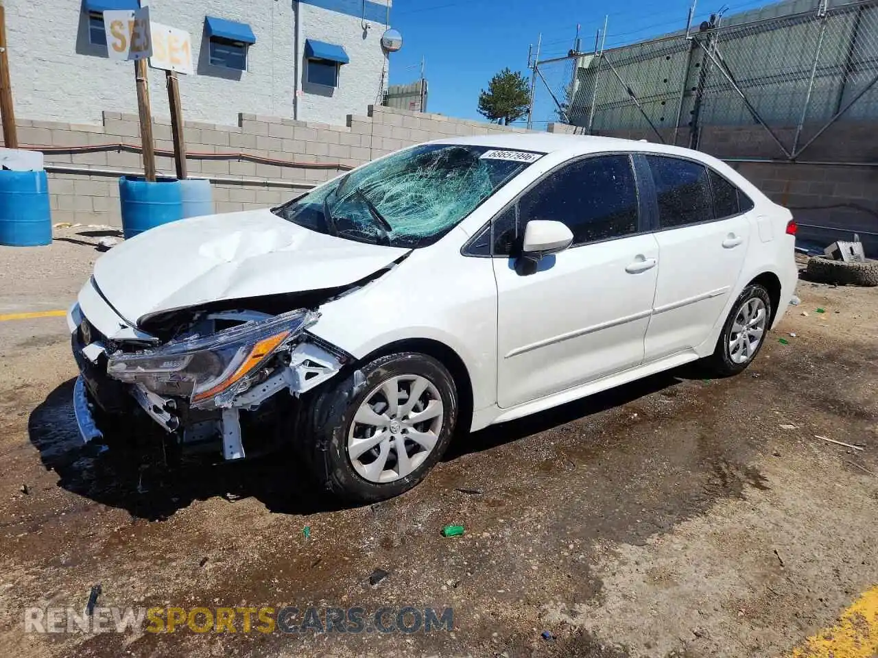1 Фотография поврежденного автомобиля JTDB4MEE3T3045638 TOYOTA COROLLA 2026