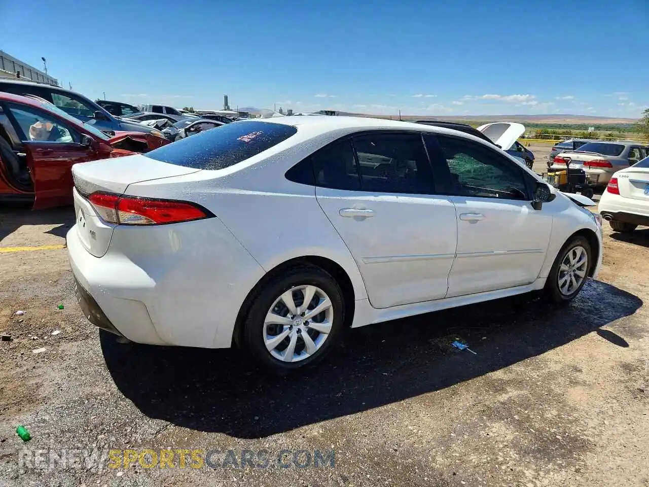 3 Фотография поврежденного автомобиля JTDB4MEE3T3045638 TOYOTA COROLLA 2026