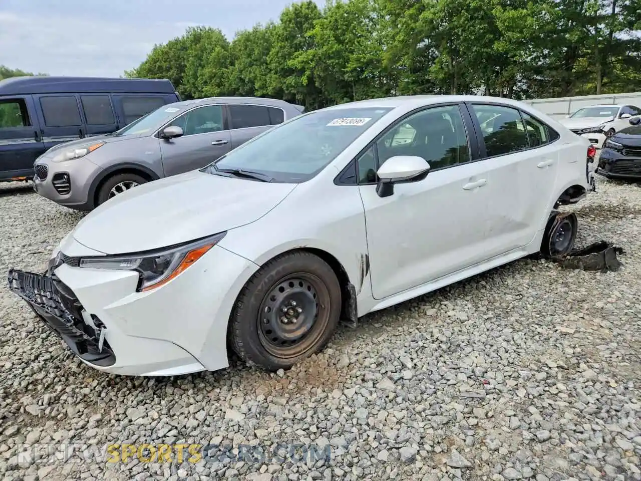 1 Photograph of a damaged car JTDB4MEE4T3045583 TOYOTA COROLLA 2026