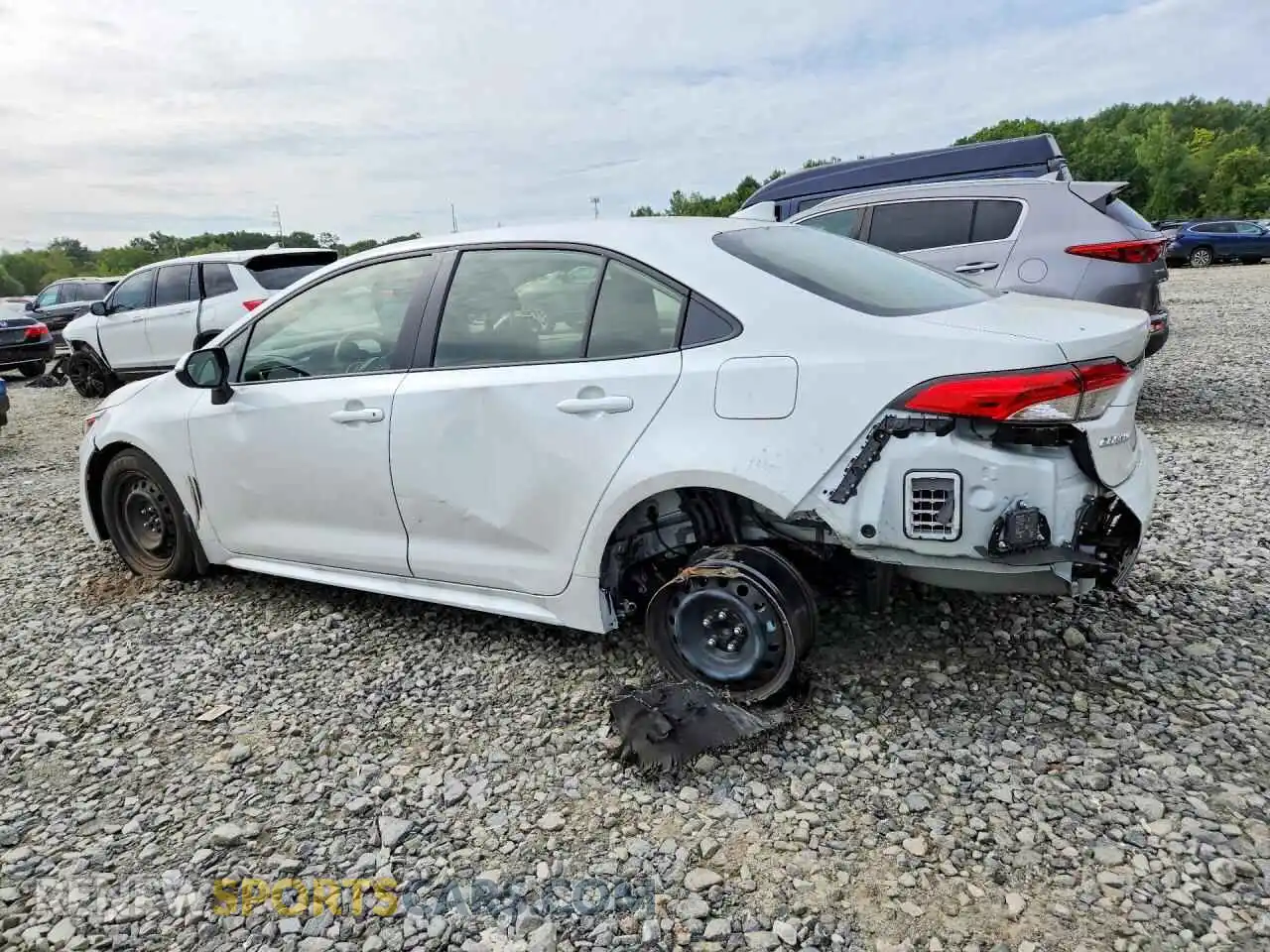 2 Photograph of a damaged car JTDB4MEE4T3045583 TOYOTA COROLLA 2026
