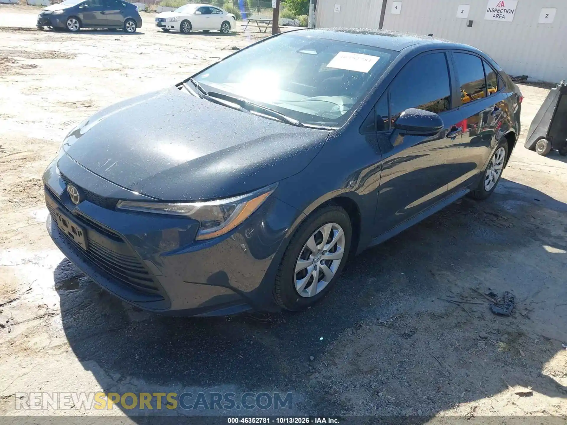 2 fotografías del automóvil dañado JTDB4MEE6T3033158 TOYOTA COROLLA 2026