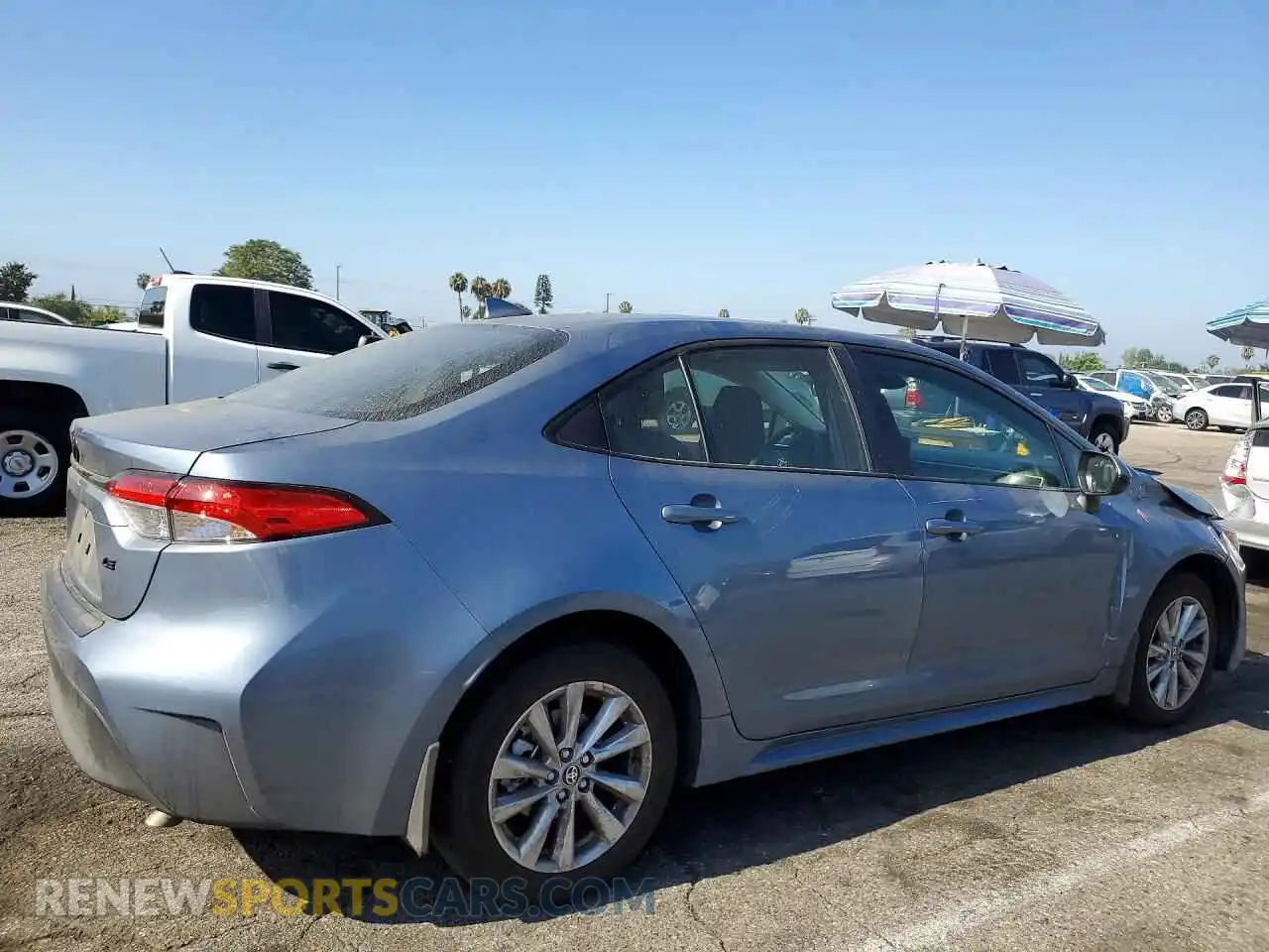 3 Photograph of a damaged car JTDB4MEE6T3036156 TOYOTA COROLLA 2026